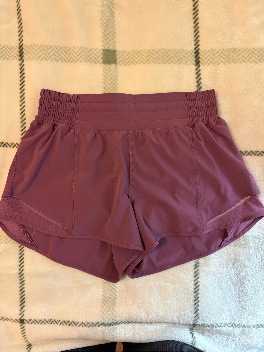 Purple Lulu Hotty Hot Shorts